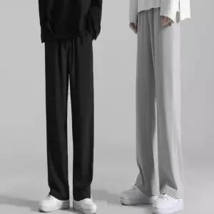 일자 여름 남자 시원한 와이드 팬츠 쿨 슬랙스 바지