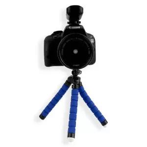 [셀러에이드]카메라 거치용 자바라 셀카봉 삼각대 야외촬영 여행용
