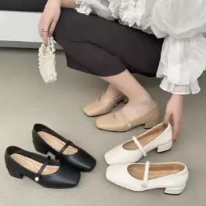 스트랩포인트 메리제인 미들굽 펌프스 5FWY