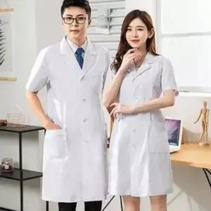 피부관리사 가운 의사 전문복 실험가운 질 위생복 상승 실용적인 삶의