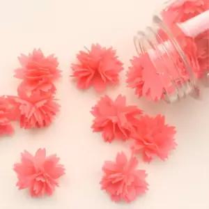 10p 핑크 꽃코사지 카네이션 3.5cm diy 재료 초1 8세 유치원