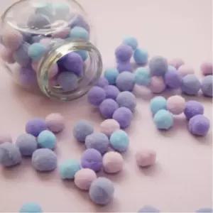 200p 보라빛뿅뿅이 1.5cm 미술 인테리어 집콕 장식 부자재 재료