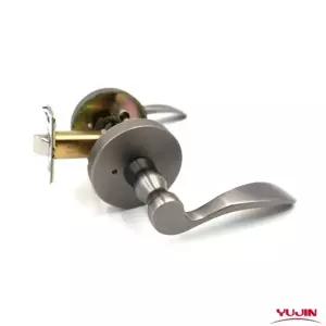 (옵션 선택)200 BSN 블랙실버 목문 방문손잡이 욕실용 도어용품 ABS도어 방손잡이 문손잡이 잠금장치