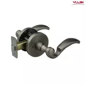 (옵션 선택)8569 BSN 블랙실버 목문 방문손잡이 욕실용 도어용품 ABS도어 방손잡이 문손잡이 잠금장치