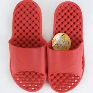 미끄럼방지 안전 도트 레드 실내화 욕실화 실용적인 가성비 좋은 데일리 필수템