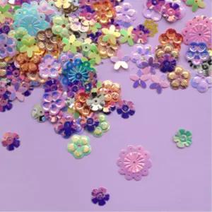 400p2set 꽃스팡글 전통 꽃스팽글 미술 재료 만들기키트 아동