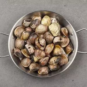 [자연맛남]남해안 왕 바지락 2kg (kg당45미내외)