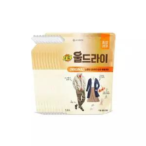 테크 울드라이 중성세제 리필 1.3L 10개