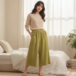 린넨 모데라 마바지 와이드 SD-260218 치마바지