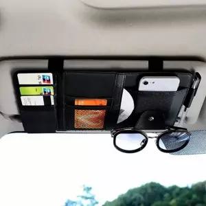 썬바이저 다용도 차량용 정리함 정리용품 안경홀더 수납포켓 포켓