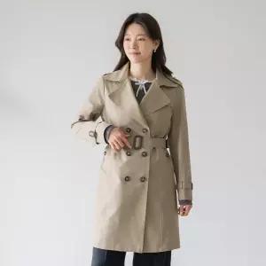 [마담4060]엄마옷 마담4060 클래식더블트렌치코트 중년여성 데일리 코트 -RCO2602003-