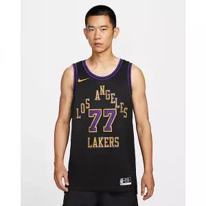 [나이키]로스앤젤레스 레이커스 시티 에디션 남성 드라이 핏 NBA 스윙맨 저지 - 블랙 DX8506-014 370856