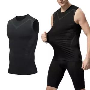 스포츠 남자런닝 쿨링티셔츠 쿨링민소매티셔츠 메쉬 여름 3컬러 스포츠민소매