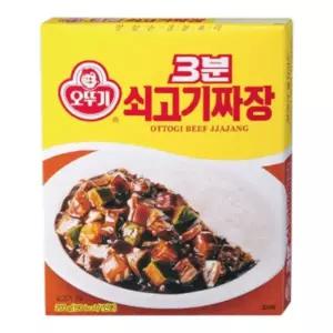 오뚜기 3분쇠고기짜장 200g x4개