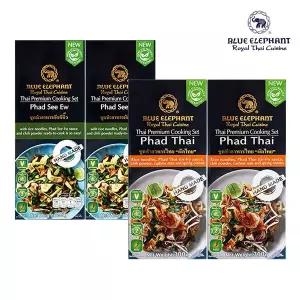 [보라티알] 블루엘리펀트 팟타이 쿠킹세트 300g x 2개 + 팟시유 쿠킹세트 295g x 2개