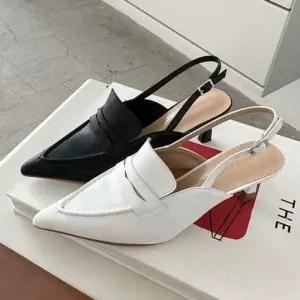 여성 세련된 하이힐 소가죽 스틸레토 감각 모던 펌프스 5FWY 데일리