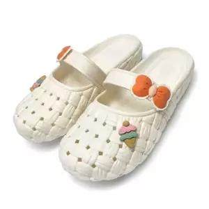 여자 실내 젤리 뮬슬리퍼 가벼운 슈즈