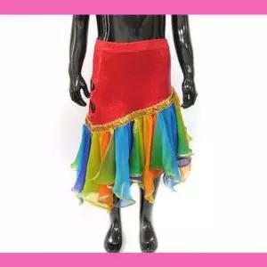 BDSET10163 티숙 벨리 공 도복 하의 밸리댄스복 니트 고전 연습복 소녀 언더