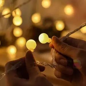 (옵션 앵두전구80구10미터)퍼니 캠핑 알전구 80구 캠핑줄조명 캠핑앵두전구 캠핑줄전구