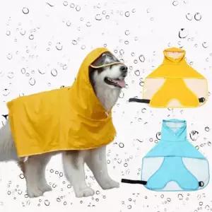 TBZ 반려동물 강아지 대형견 비옷 레인코트 방수 우비 반려동물비옷 방수옷 눈옷 애견비옷