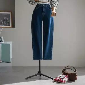 (안나앤플러스) 퍼블릭 세미배기 데님[데님DRT63] 빅사이즈