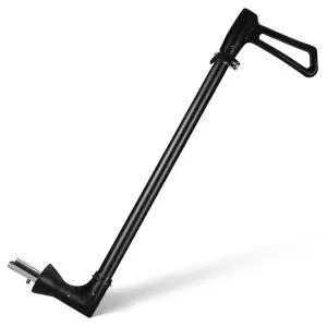 유모차 바퀴 힐 타이어 푸시 핸들 인체공학적 교체용 풀로드 퀵 릴리즈 유아용 푸시카 액세서리