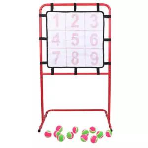 키더스 피칭타겟 유아 캐치볼 나사형 찍찍이 네트 DTX7+4mHR