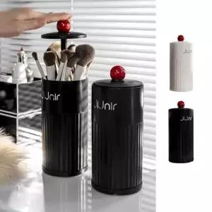 보관함 수납통 화장붓 브러쉬 정리함 원터치 메이크업