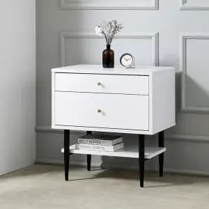 2단 (착불) 600 미우드 협탁 레비