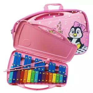 영창실로폰 YX-27KY 어린이 실로폰 핑크 초등학교 음악수업 준비물