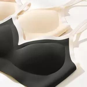 볼륨 패드 노와이어 브래지어 심리스 가슴 브라 일체형