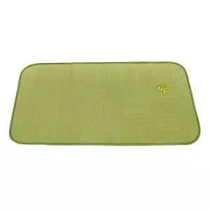 ( )1인용 휴대용 등산 돗자리 미니 대자리 야생초 돗자리 매트 제사 대나무 여름 쿨