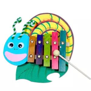 어린이집 음악놀이 악기 연주 달팽이 실로폰 만들기 5인 DIY 소근육발달 행사