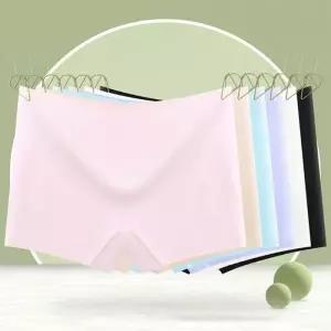 여성 누디 햄 사각 노라인 심리스 드로즈 3P세트 팬티