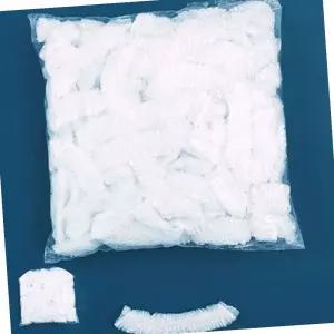 비닐 헤어캡 비닐 일회용 염색 용품 캡 머리 샤워 목욕