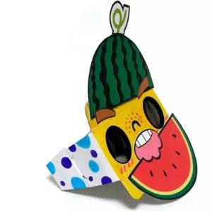 어린이집 종이 색칠 꾸미기 수박 탐험 망원경 만들기 5인 교구 수업 특별한 장식