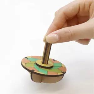 설날 민속촌 체험 박물관 전통 나무 팽이만들기 5인 복지센터 재료 교구 성인