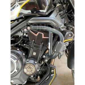 엔진가드 Loncin Voge 525 AC 업그레이드 슬라이더 가드 모터 충돌 보호기 525AC 오토바이 사이드 범퍼 안전