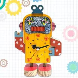 집콕 겨울방학 아들 이끼 로보트 시계만들기 꾸미기키트 재밌는 오감발달 센터