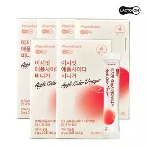 [락토온]이지핏 애플사이다비니거 애사비 20포 6박스