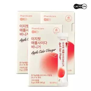 [락토온]이지핏 애플사이다비니거 애사비 20포 3박스