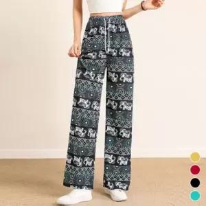 여름 인기 시원한 태국 코끼리 감성 밴딩 바지 태국바지 코끼리바지 시원한바지 냉감바지