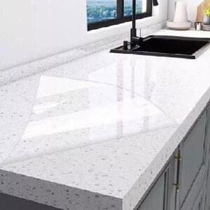 싱크대 상판 보호 고무 패드 대리석시트지 주방 북유럽 대리석 550450 끈적임