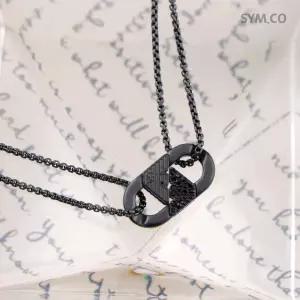 알마니 EGS3173 독수리 엠블럼 블랙 크리스탈 큐빅 장식 남자 스틸 팔찌 d