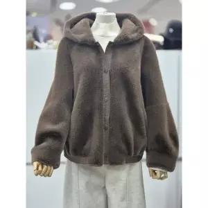 [밀스튜디오] 세이브존04 후드넥 페이크퍼 무스탕재킷 LRBMUR112_P412996782