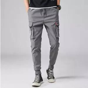 [셀러에이드]남자 카고바지 캐주얼룩 데일리룩 데이트룩 팬츠 캐주얼롱팬츠