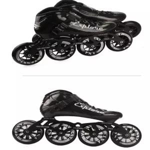 카본 스피드 스케이팅화 인라인 롤러스케이트 레이싱용 전문 스포츠화 남녀공용