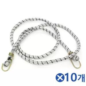 짐받이밧줄 바이크 튼튼한 1.7m 고리줄바x10개 심플