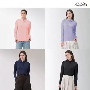 26SS[아놀드파마]기능성 긴팔 카라 티셔츠 4종, 여성