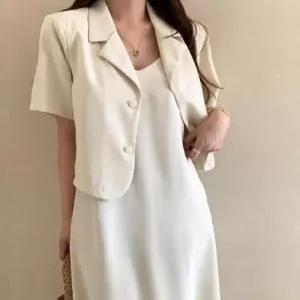 여성 나시원피스 롱나시 원피스 LD0227 자켓 투피스 상하세트 민소매